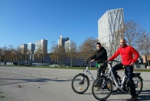 Tour giornaliero in bici elettrica di 3 ore a Barcellona