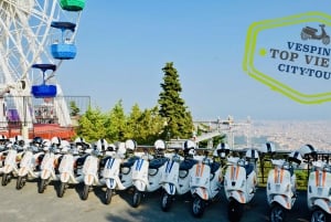 Barcelona: 4-timers rundtur i byen på Vespa-scooter