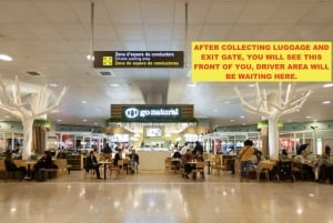 Aeroporto de Barcelona: Traslado Premium para o hotel em Barcelona