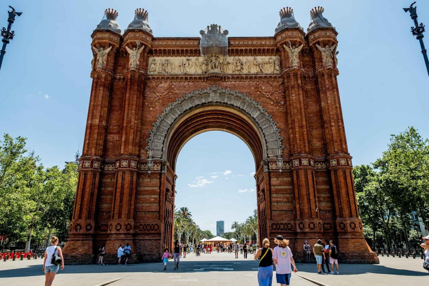 Barcelone - Arc de Triomf : L'audioguide numérique