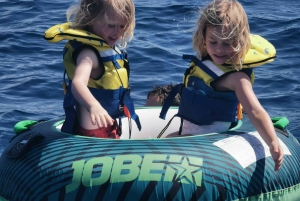 Barcelona Badalona : Sailboat Tour, Snacks, Drinks, Swimming