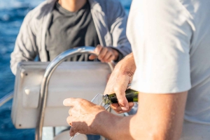 Barcelona Badalona : Sailboat Tour, Snacks, Drinks, Swimming