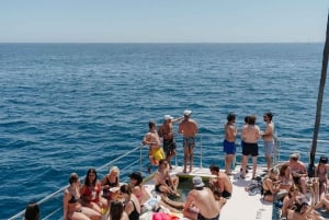 Barcelona: Brunch Boat Party z drinkami i DJ-em