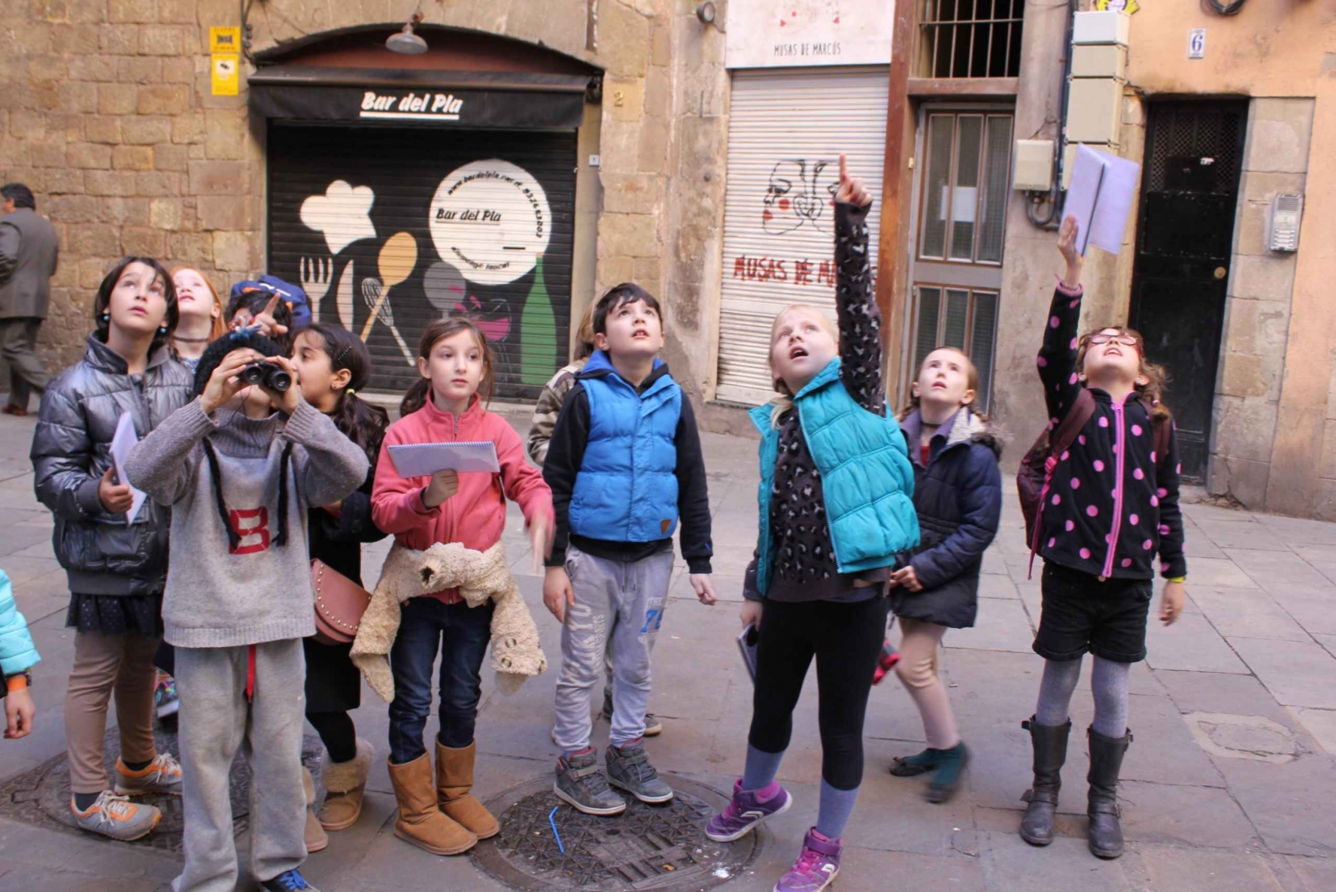 Barcelona: Barrio Gótico Dragon Tour för familjer