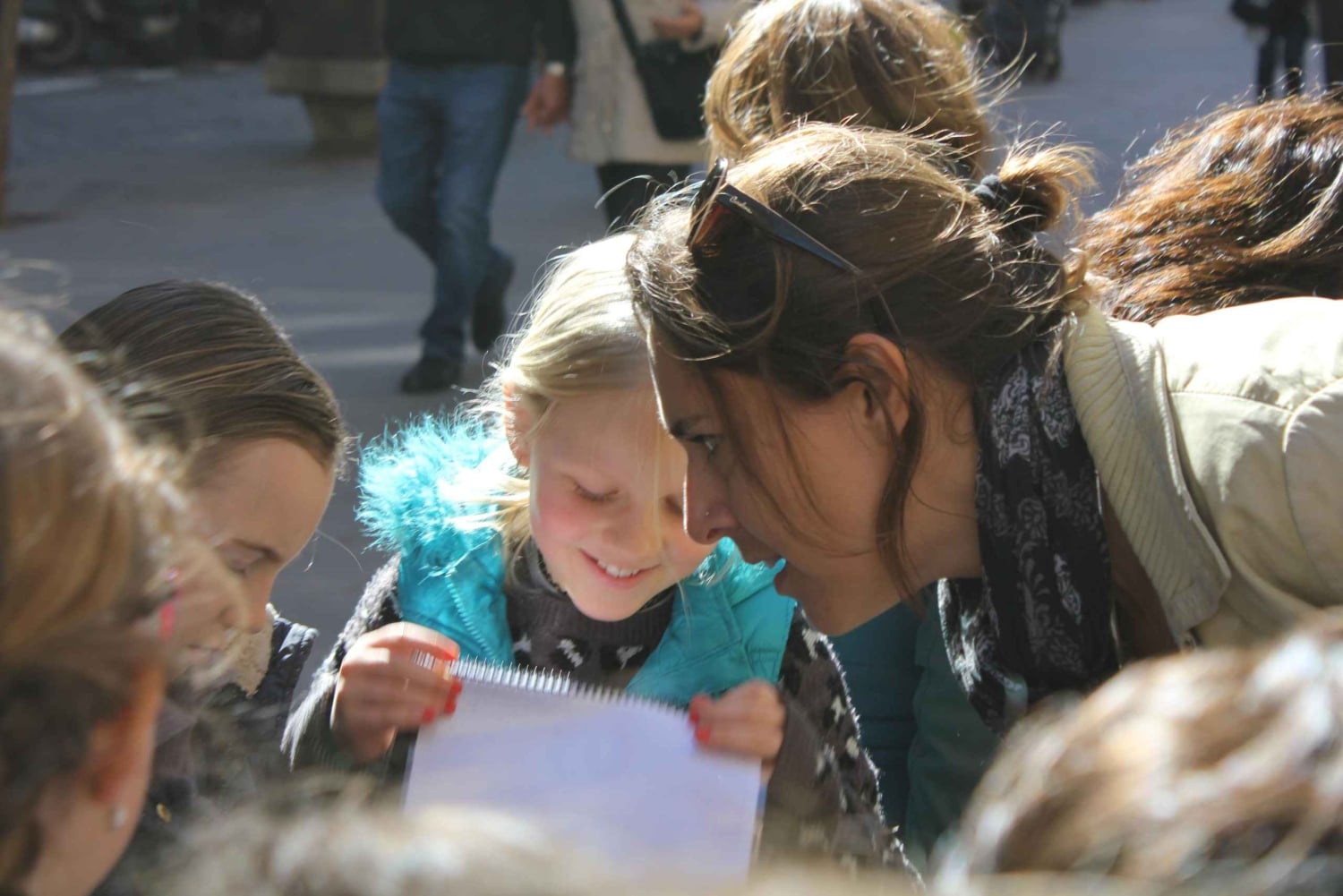 Barcelona - en rundtur Barrio Gótico Dragon Tour för familjer