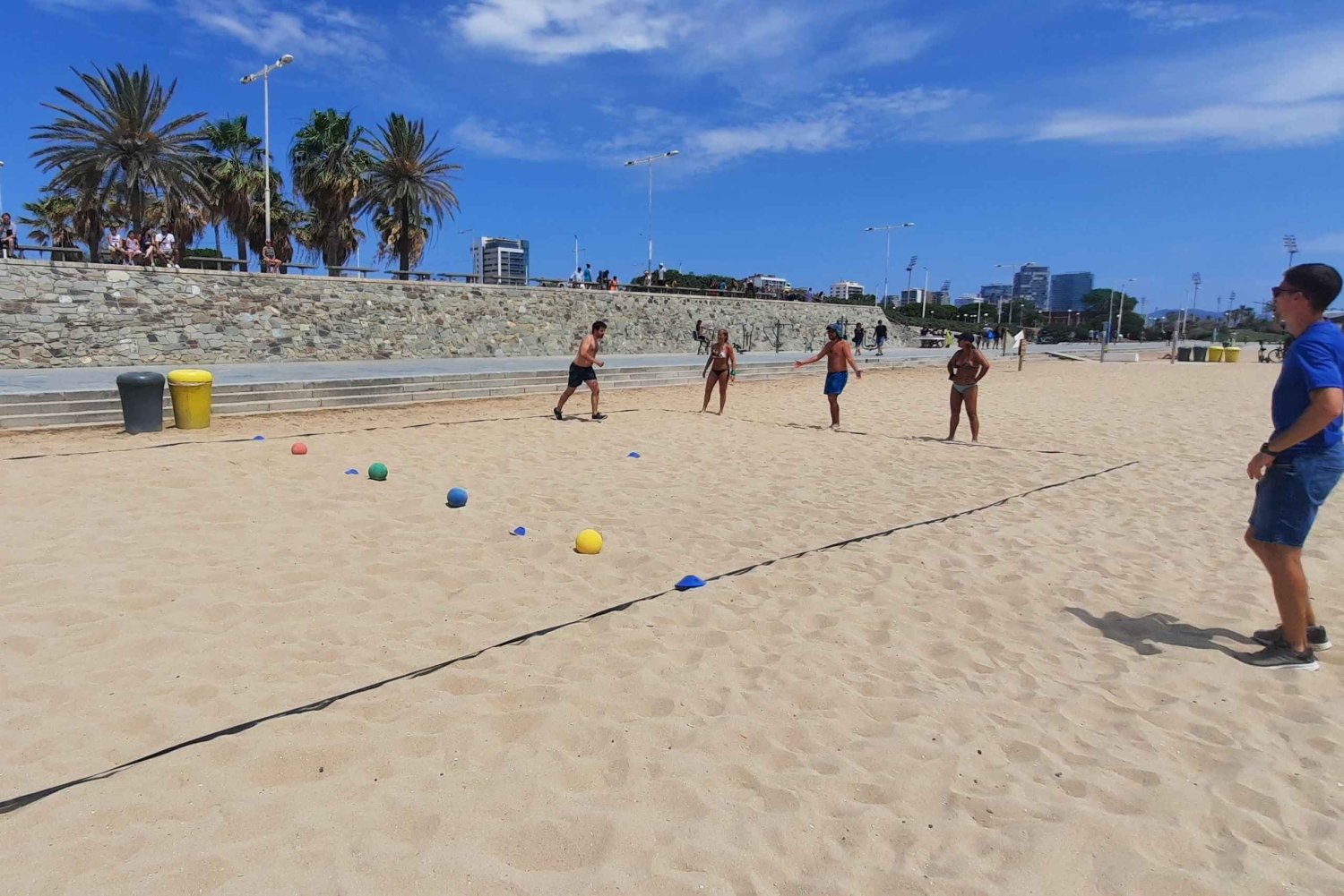 Barcelona: desportos de praia!