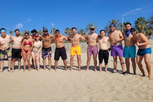 Barcelona: desportos de praia!