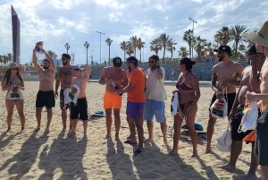 Barcelona: desportos de praia!