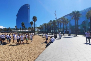 Barcelona: desportos de praia!