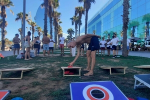 Barcelona: desportos de praia!