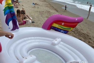 Barcelona: desportos de praia!