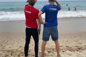 Barcelona: desportos de praia!