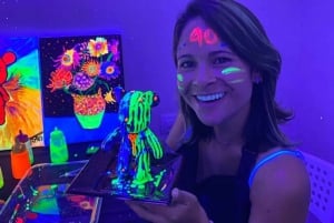 Barcellona: Pittura fluorescente a base di mattoni d'orso | Vino e Arte