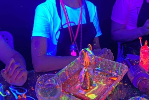 Barcelona: Fluorescerande målning av björnstenar | Vin och konst