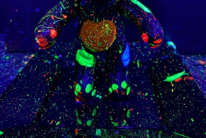 Barcelona: Fluorescerande målning av björnstenar | Vin och konst