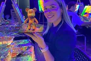 Barcelona: Fluorescerande målning av björnstenar | Vin och konst