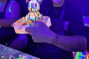 Barcelona: Fluorescerande målning av björnstenar | Vin och konst