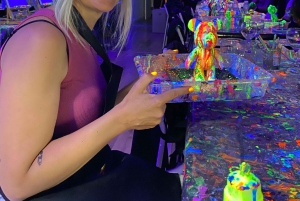 Barcelona: Fluorescerande målning av björnstenar | Vin och konst