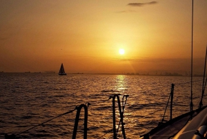 Barcellona: Crociera Premium condivisa al tramonto (bevande e snack)