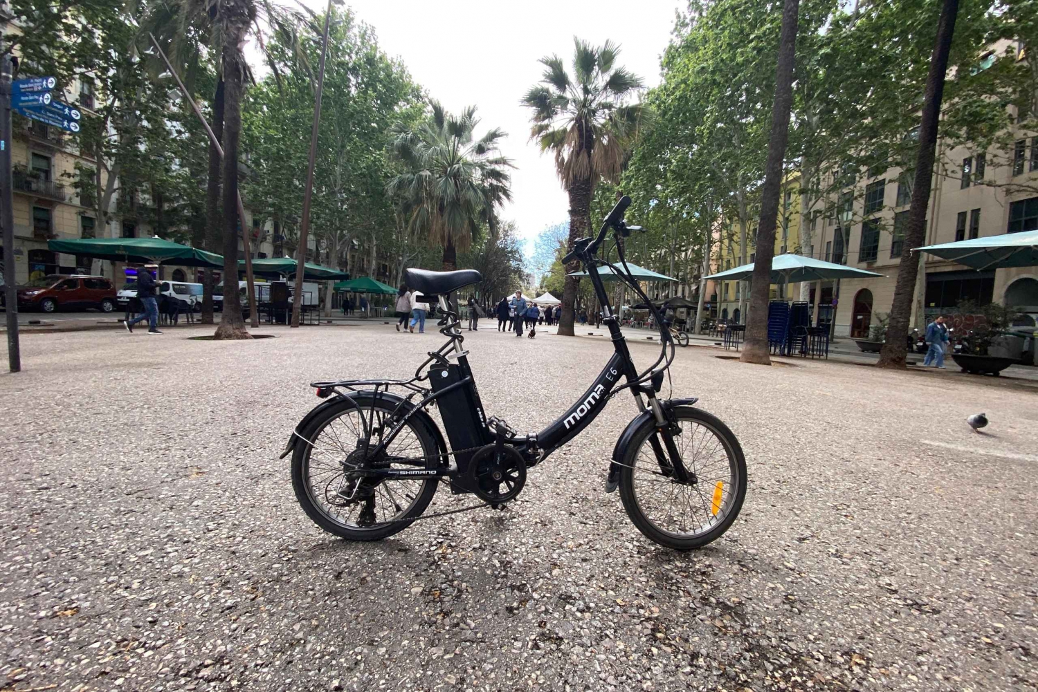 Barcelona: Sykkelutleie med kart og lokale anbefalinger