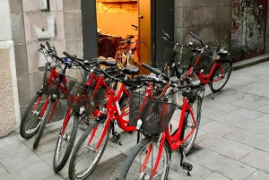 Barcelona: Sykkelutleie med kart og lokale anbefalinger