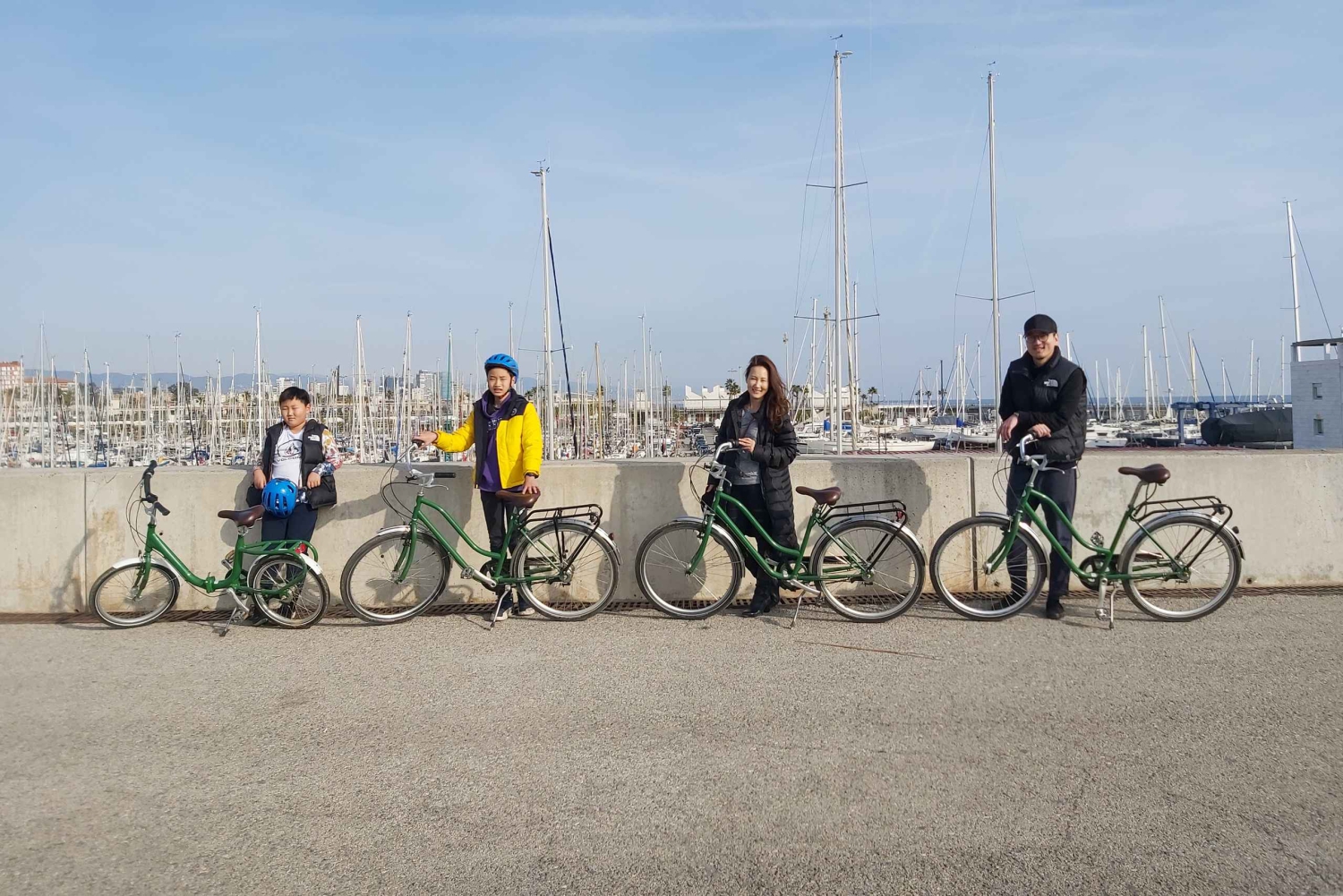 Barcelona: tour en bicicleta para familias