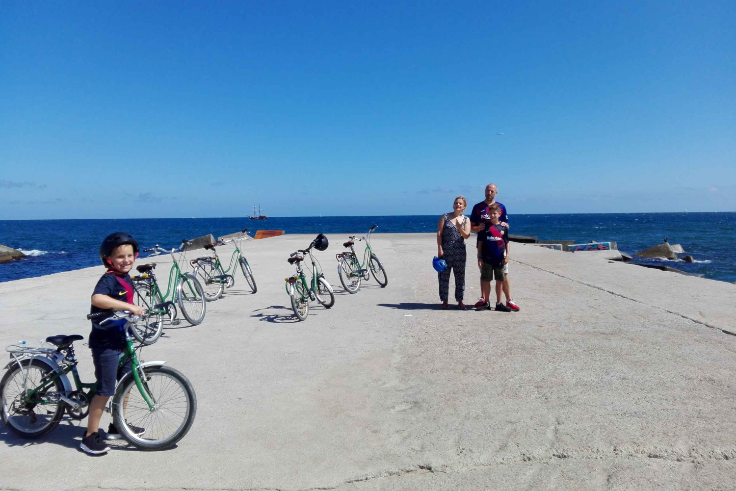 Barcelona: tour en bicicleta para familias