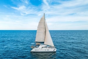 Barcelona: Catamaran Cruise w/ Sailing, Swim, Wine, & Tapa