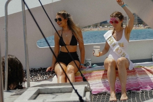 Barcelona: Brunch-båtfest med drinker og DJ