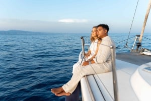 Barcelona: Catamaran Cruise w/ Sailing, Swim, Wine, & Tapa