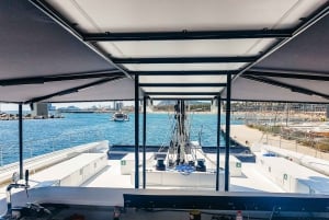 Barcellona: crociera party in catamarano con barbecue
