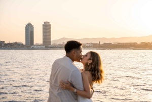 Barcelona: Pedida de Mano en Catamarán