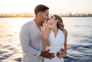 Barcelona: Pedida de Mano en Catamarán