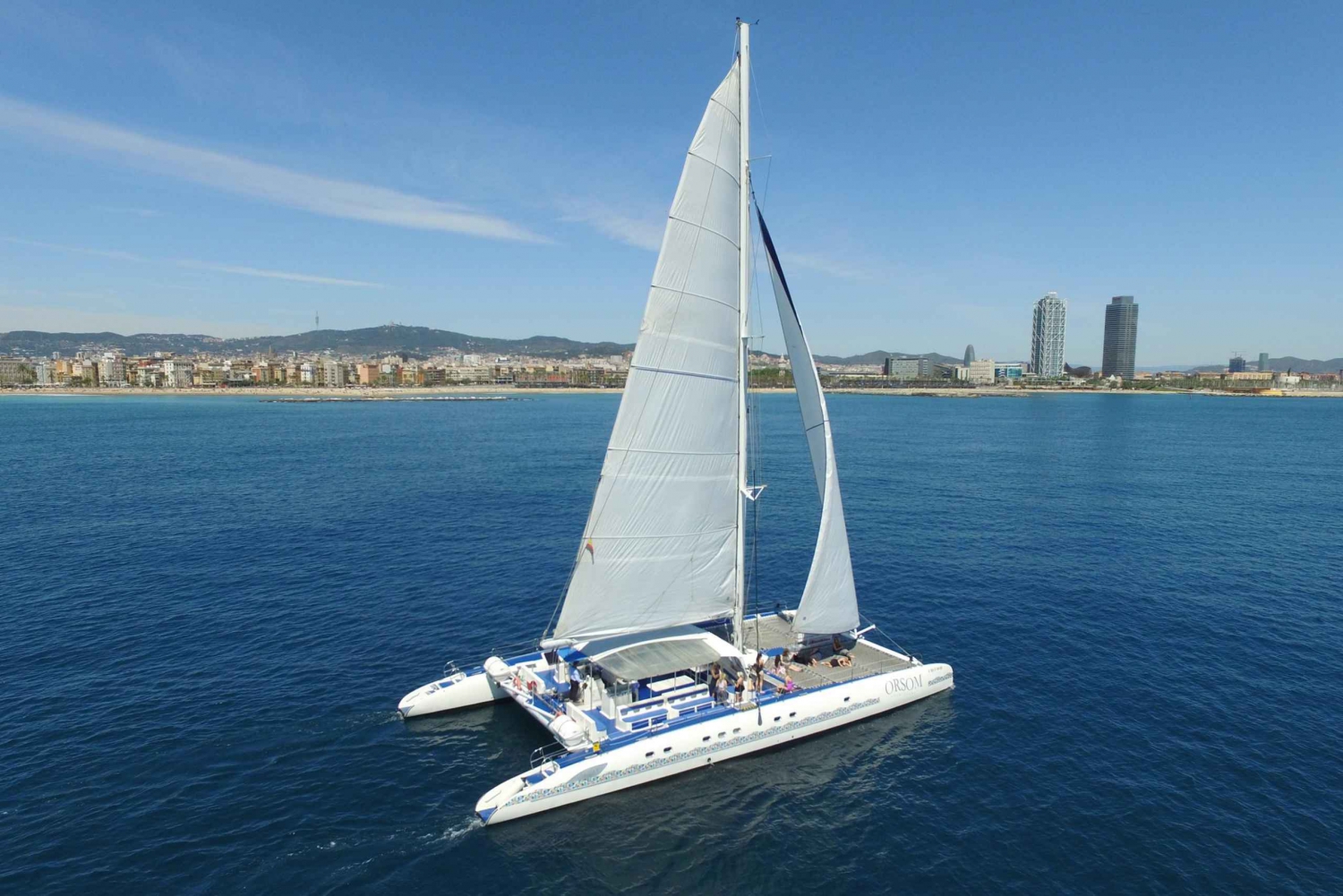 Barcelona: Catamaran Sail and Skyline
