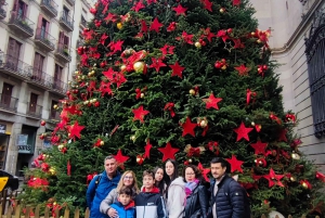 Barcelona: wycieczka piesza – świąteczne światła i ukryte uliczki