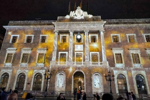 Barcelona: wycieczka piesza – świąteczne światła i ukryte uliczki