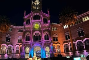 Barcelona: Sykkeltur med julelys og markeder