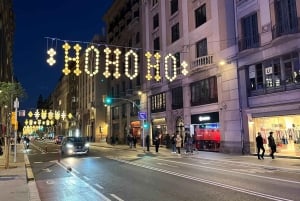 Barcelona: Sykkeltur med julelys og markeder