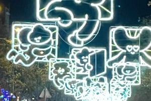 Barcelona: Sykkeltur med julelys og markeder