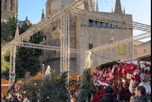 Barcelona: Sykkeltur med julelys og markeder