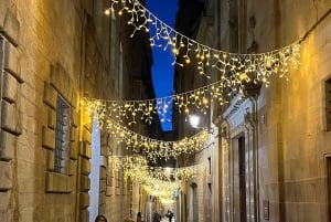 Barcelona: Sykkeltur med julelys og markeder