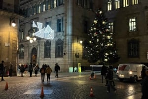 Barcelona: Sykkeltur med julelys og markeder