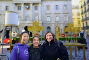 Barcelona: tour familiar de churros, chocolate caliente y juegos