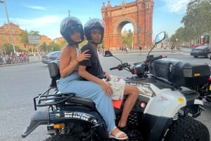 Barcelona: City Sights Electric Quad Tour