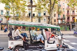 Barcelone : Visite privée de la ville en Eco Tuk Tuk
