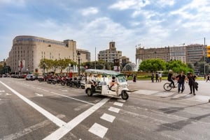 Barcelona: City tour particular em um Eco Tuk Tuk