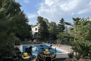 Barcelona: quadtour door Collserola met optionele lunch