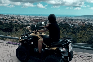 Barcelona: quadtour door Collserola met optionele lunch