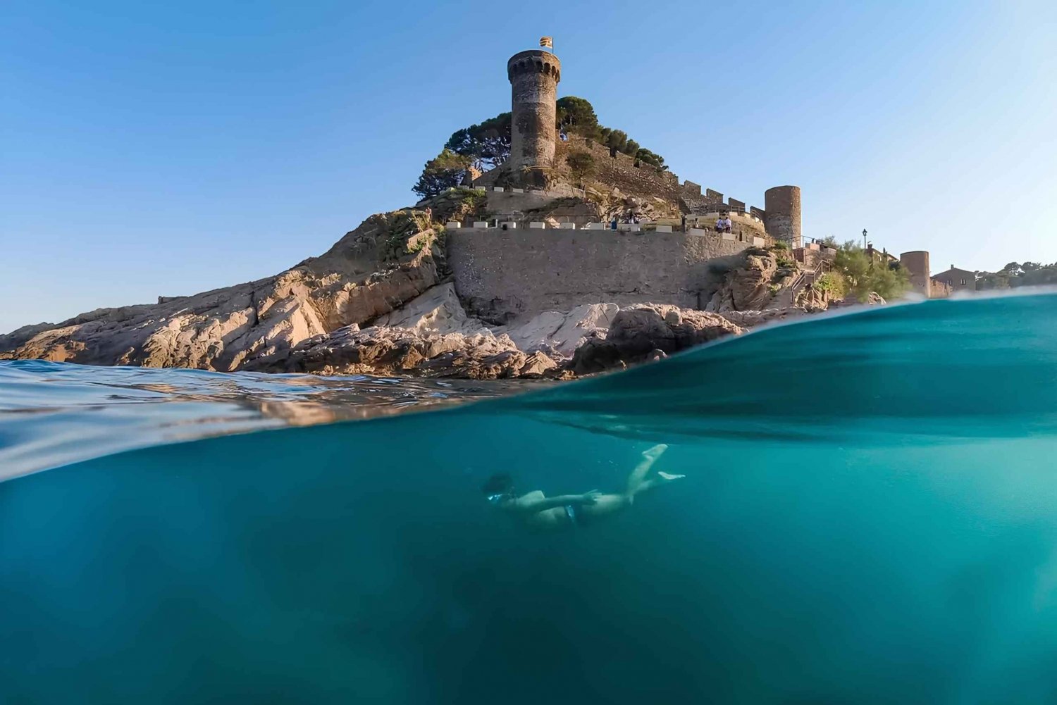 Explore Costa Brava & Tossa de Mar: Trails, snorkel & meal