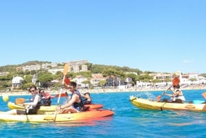 Barcelona: Costa Brava kajak- och snorkeltur med lunch